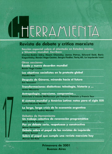 Revista Herramienta número 17. Indice